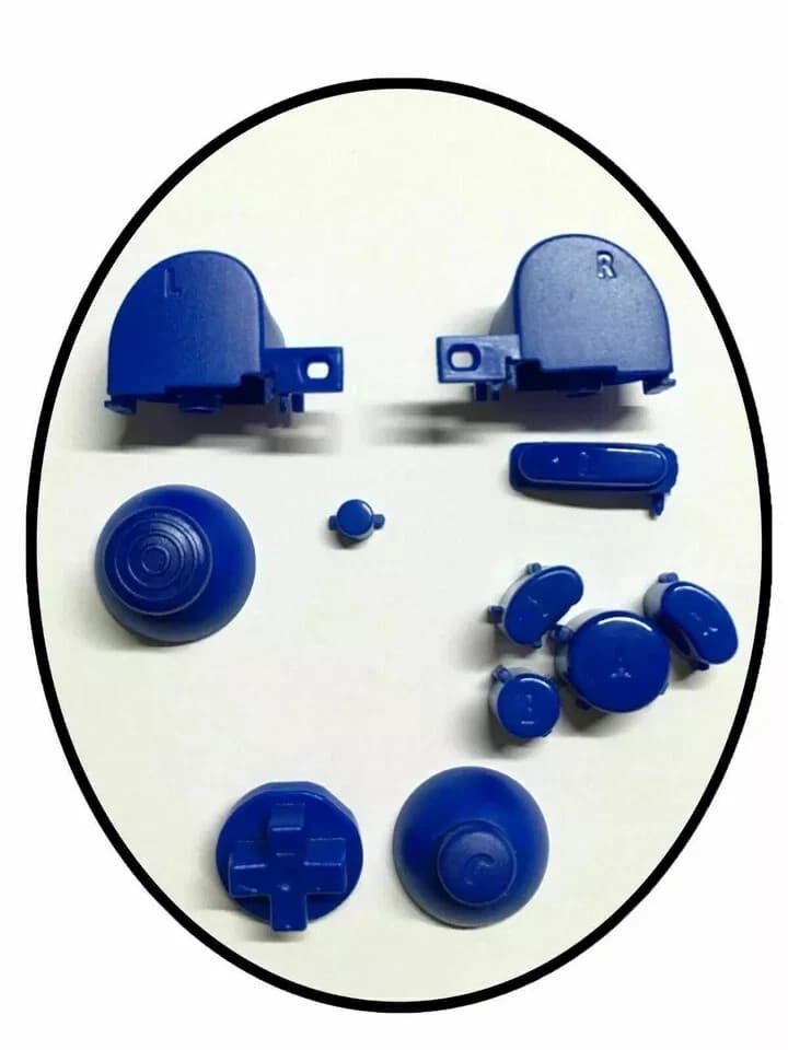Nintendo Gamecube Controller Mod Colorful Complete button set with Thumbsticks - Thumbnail 10