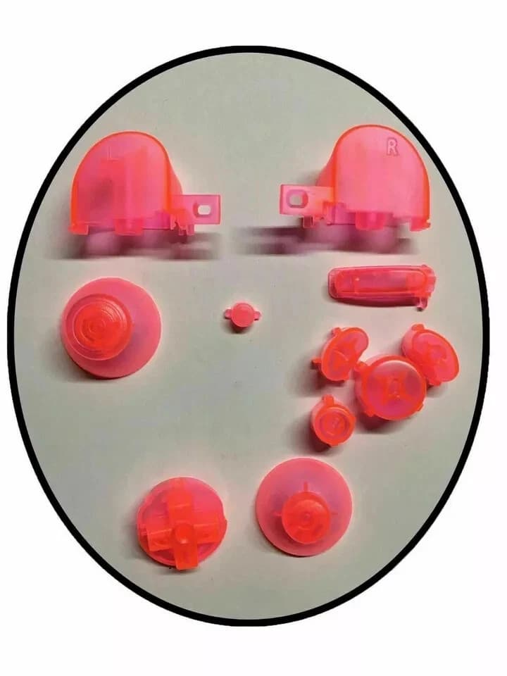 Nintendo Gamecube Controller Mod Colorful Complete button set with Thumbsticks - Thumbnail 9
