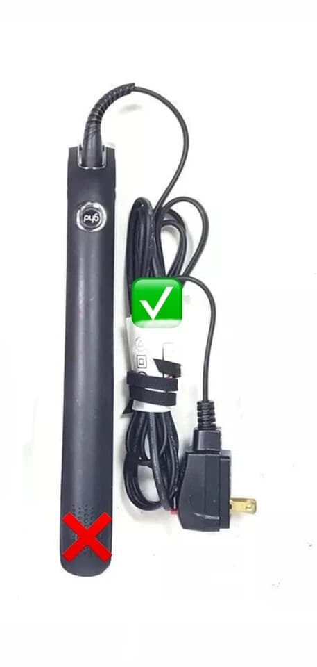 GHD Original Styler 1" Flat Iron Hair Straightener. Replacement power cord. - Thumbnail 3