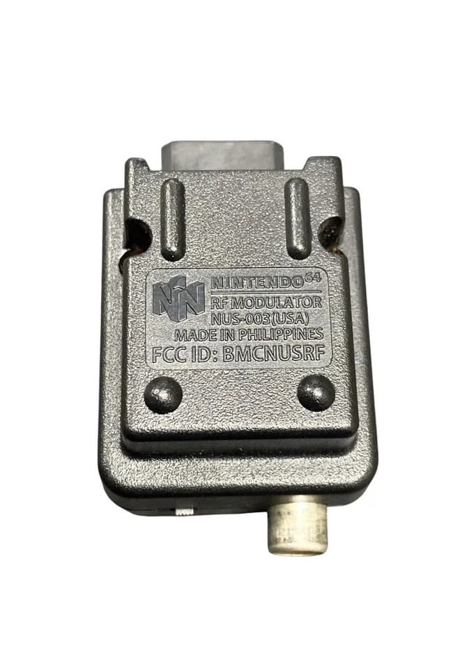 Nintendo N64 RF Modulator AV Converter Module Adapter NUS-003