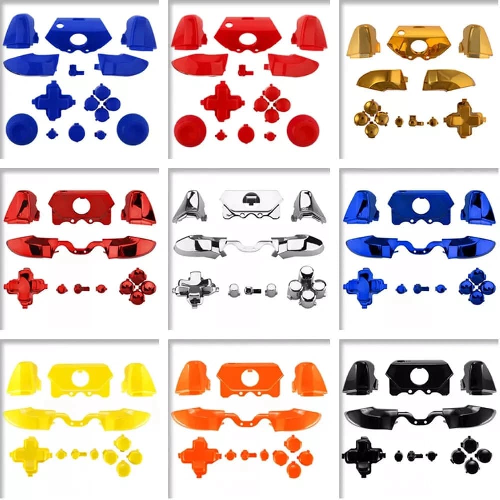 New Full Set Buttons Replacement Parts for Xbox One Controller 3.5 mm Jack Elite - Thumbnail 2