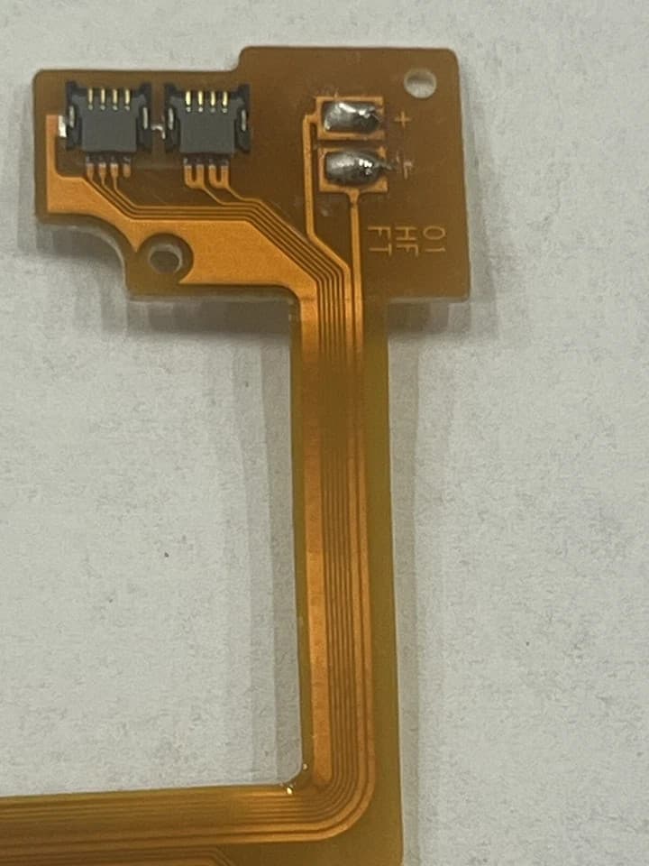 USA SELLER New 3D adjustment slider & camera LED Flex Cable Nintendo 3DS CTR-001 - Thumbnail 5