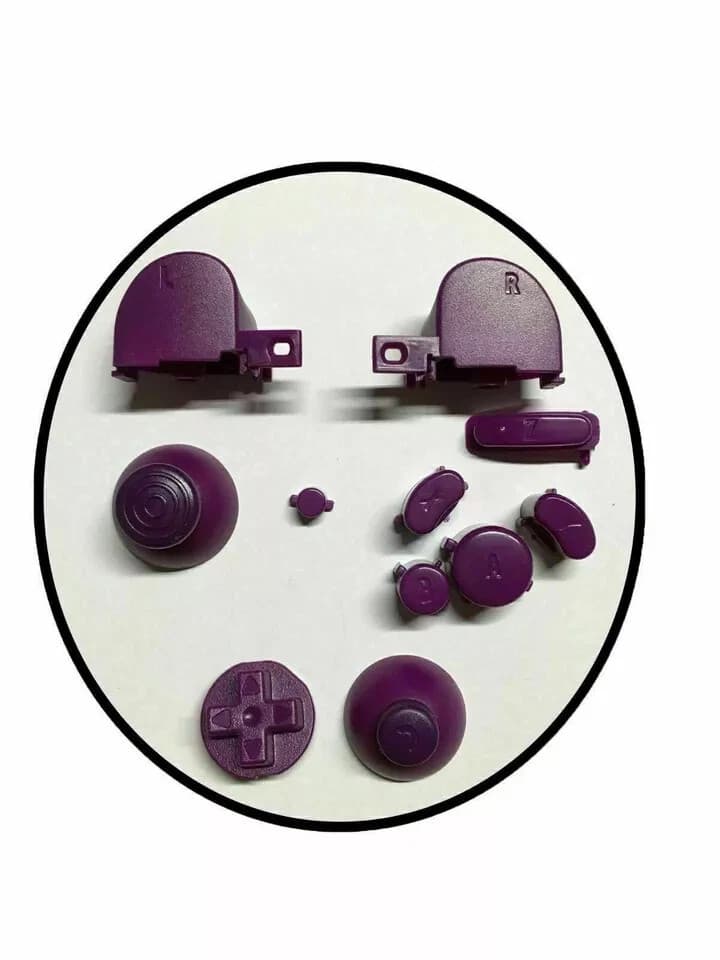 Nintendo Gamecube Controller Mod Colorful Complete button set with Thumbsticks - Thumbnail 8