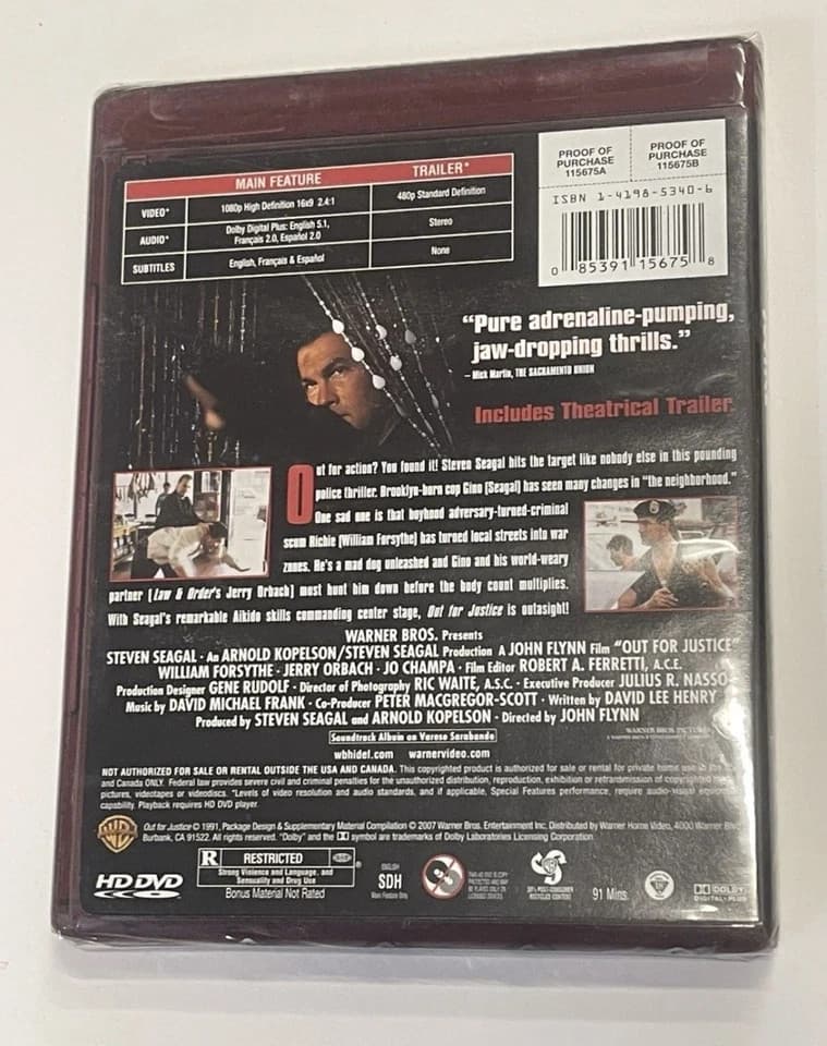 HD-DVD BRAND NEW & FACTORY SEALED - Thumbnail 2