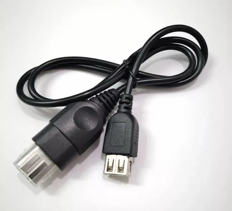 PC Female USB To Xbox Console Converter Cable US Seller Fast Ship - Thumbnail 2