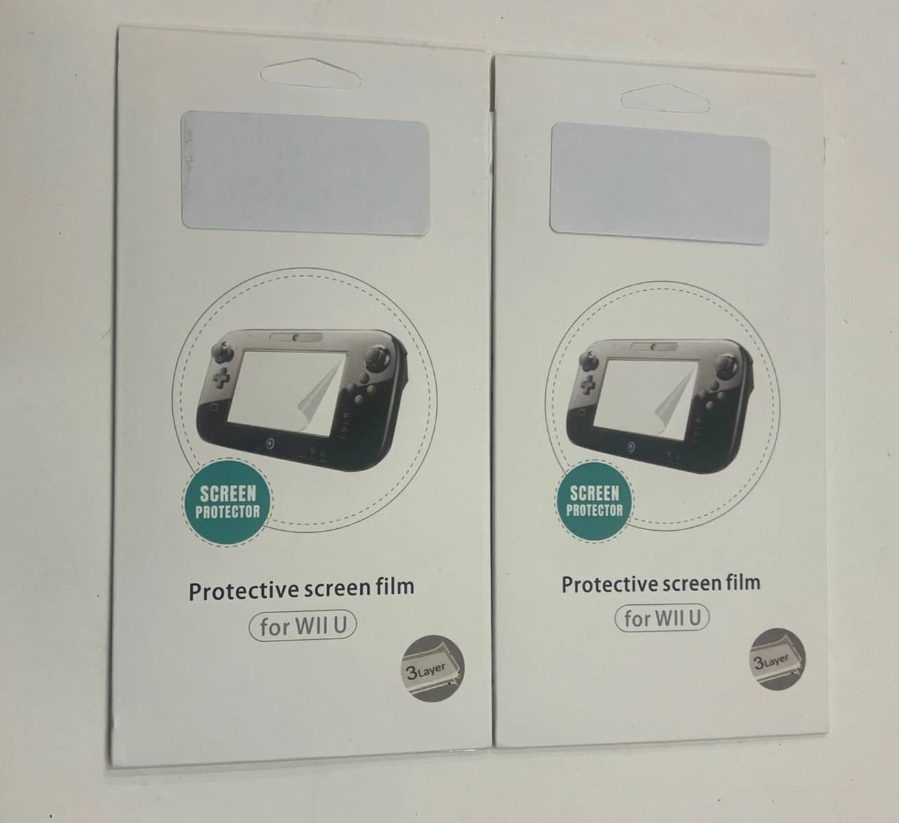 X2 Pegly Protective Screen Film For Wii U Brand New 7E. 4 pcs - Thumbnail 4