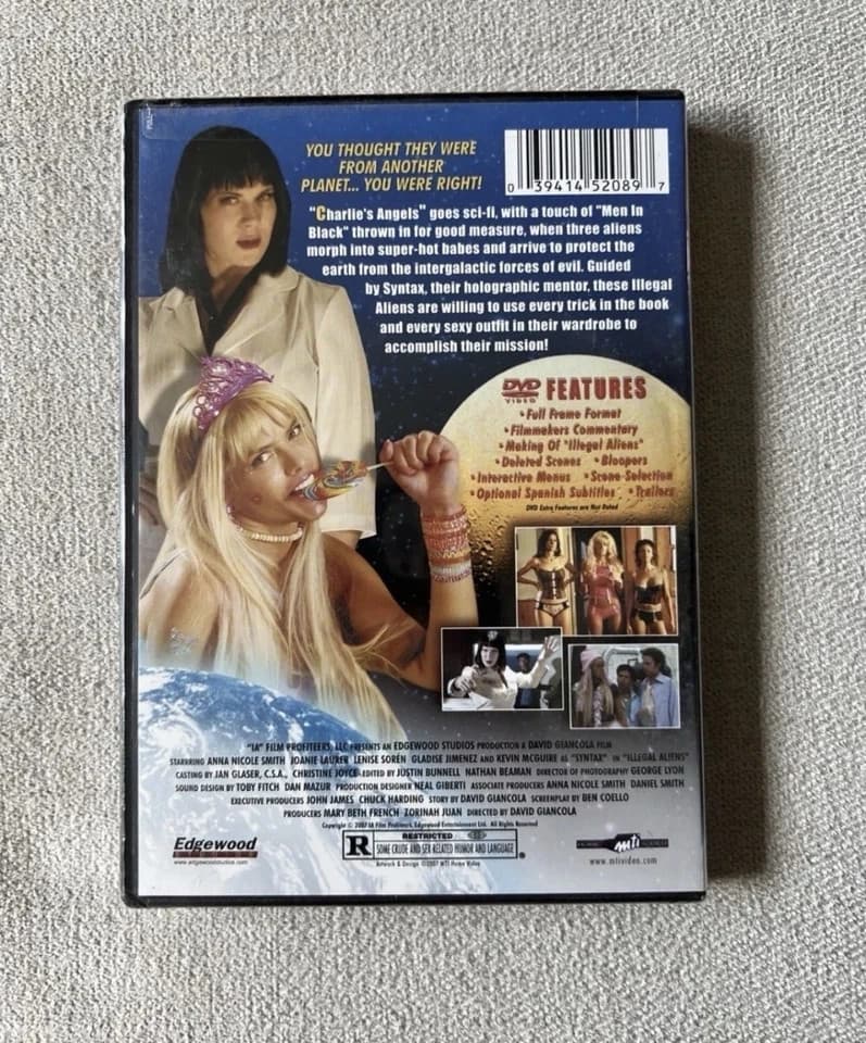 Illegal Aliens (DVD, 2007) Anna Nicole Smith Joanie "CHYNA" Laurer NEW SEALED - Thumbnail 3
