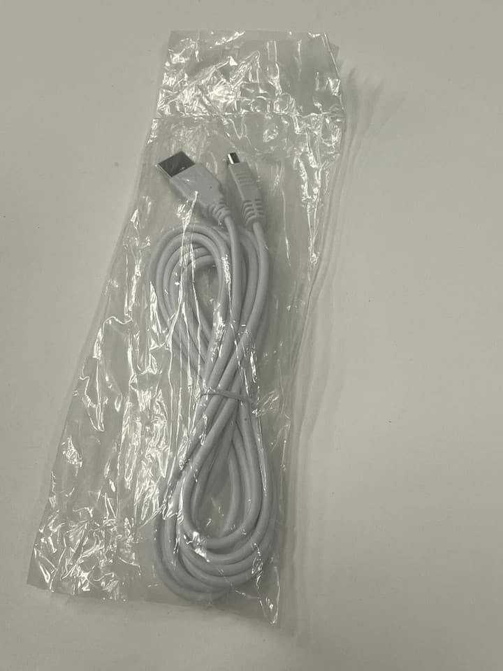 USB Charger Cable For Nintendo Wii U Gamepad Controller Plus 6 Pcs. Screen P - Thumbnail 3