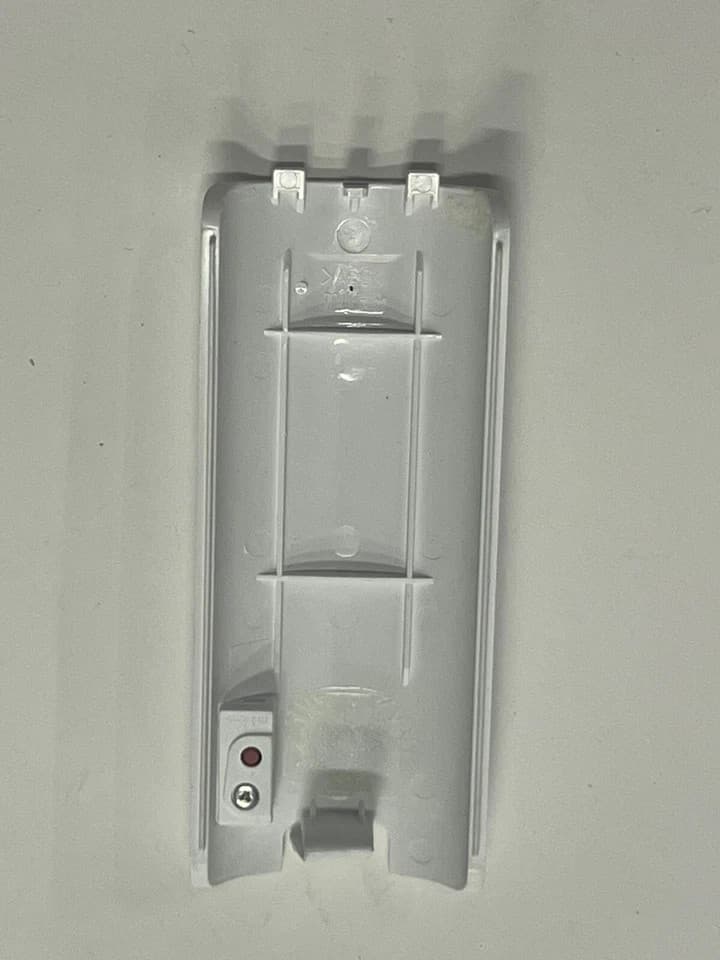 X1 OEM Nintendo Wii Remote Controller White Battery Cover Replacement - Thumbnail 2