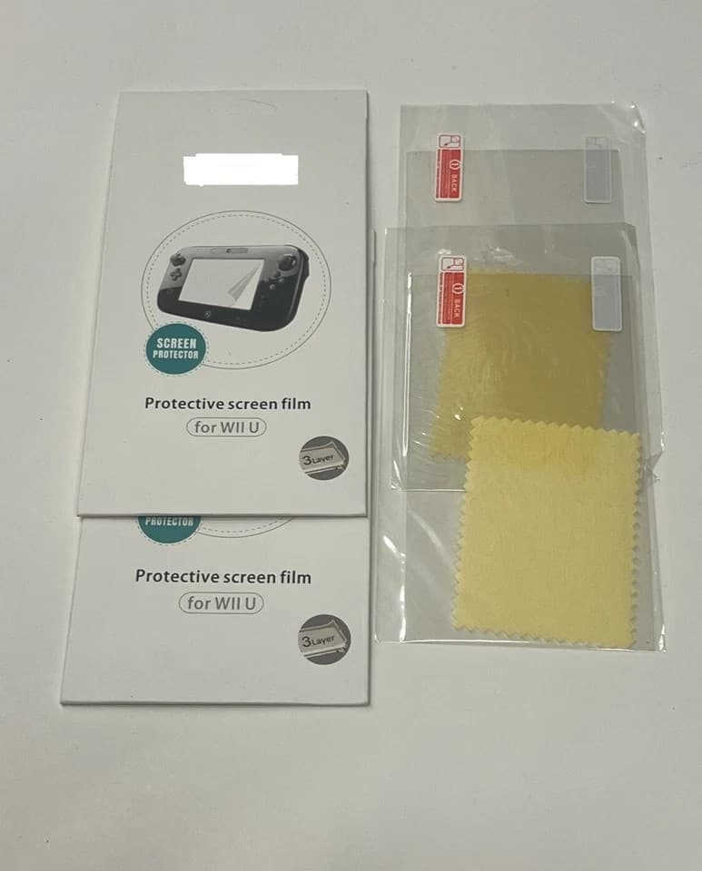 USB Charger Cable For Nintendo Wii U Gamepad Controller Plus 6 Pcs. Screen P - Thumbnail 4