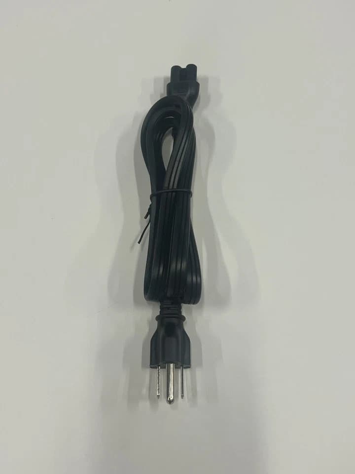 OEM HP 3 Prong 3Ft AC Power Cord 125v/250v 10 Amp 18AWG IEC320 - Thumbnail 2
