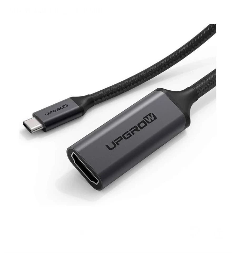 UPGROW USB-C to HDMI Adapter for connecting device to screen monitor TV - Thumbnail 10