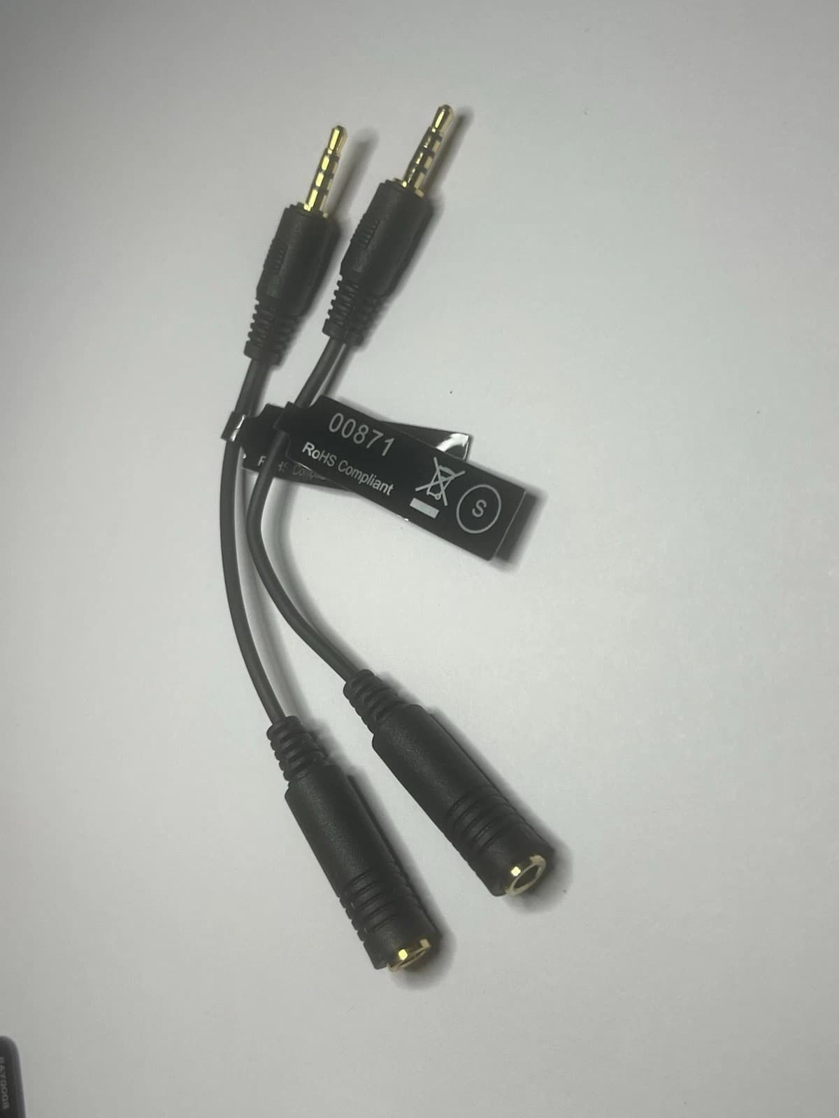 Genuine SENNHEISER Cable Adapter Female 1/4" to Male 1/8" 3.5mm Plug Headphones - Thumbnail 2