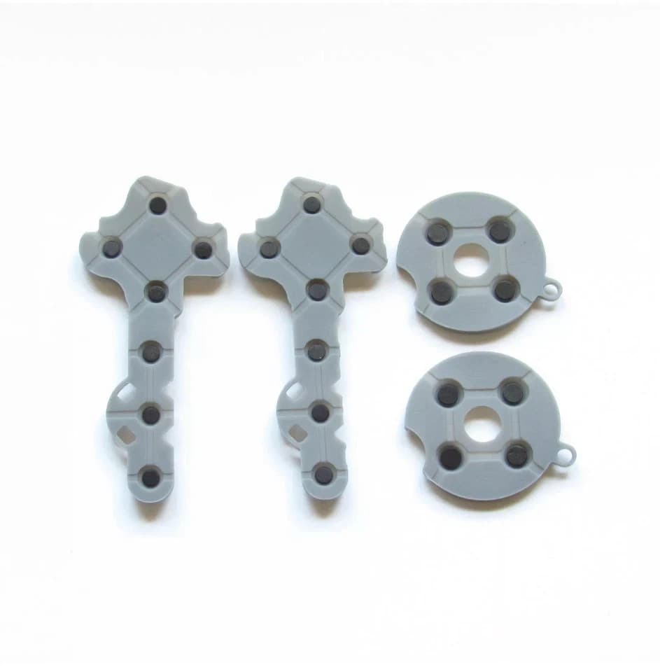 2 Xbox 360 Rubber Button Contact Pads D-Pad Conductive Pads New - Thumbnail 2