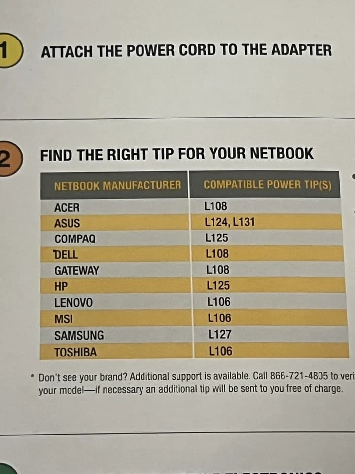 TARGUS Computer Netbook Laptop Universal Charger APA72US 45W AC Brand New - Thumbnail 5
