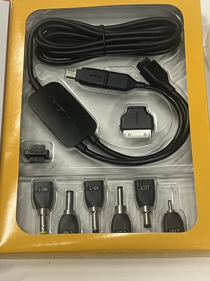 TARGUS Computer Netbook Laptop Universal Charger APA72US 45W AC Brand New - Thumbnail 6