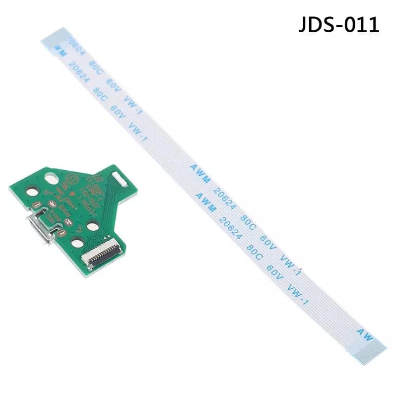 USB Charging Port Socket Circuit Board 12Pin JDS 011 030 040 For PS4 ControY`xb - Thumbnail 3