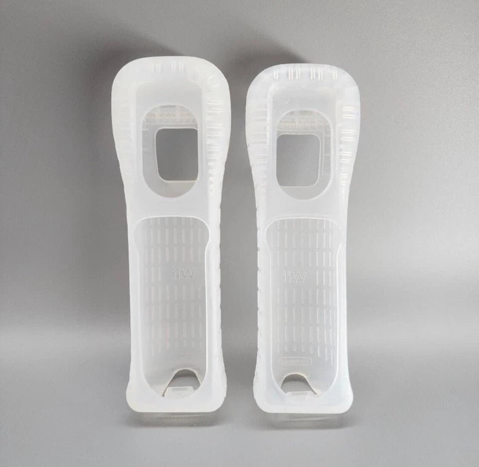 OEM Nintendo Wii Silicone Remote Controller CLEAR Sleeve Cover RVL-022 - Thumbnail 4