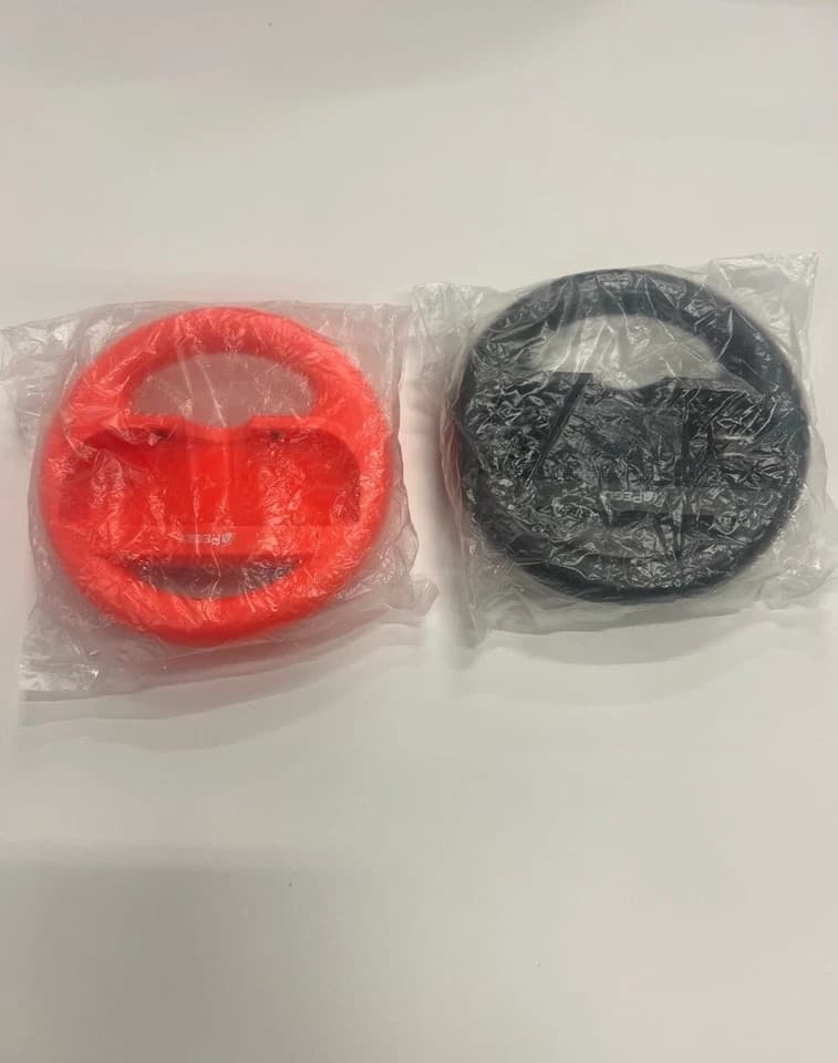 4 Pack Racing Steering Wheel For Nintendo Switch Joy-Con Controller Handle Grip - Thumbnail 2