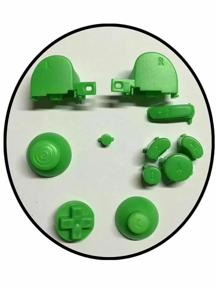 Nintendo Gamecube Controller Mod Colorful Complete button set with Thumbsticks - Thumbnail 14