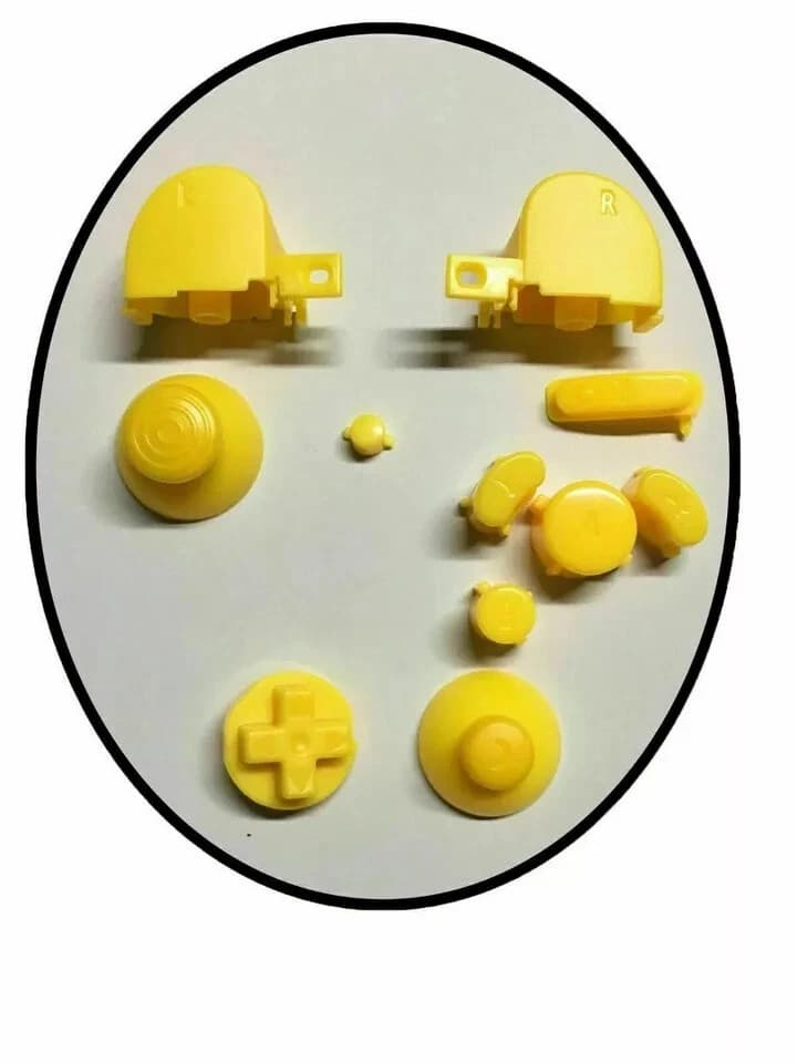 Nintendo Gamecube Controller Mod Colorful Complete button set with Thumbsticks - Thumbnail 6