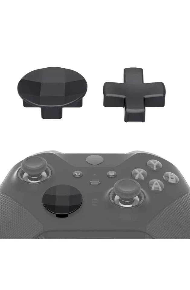 Two Magnetic Stainless Steel D-pad for Xbox One Elite /Elite Series 2 Controller - Thumbnail 2