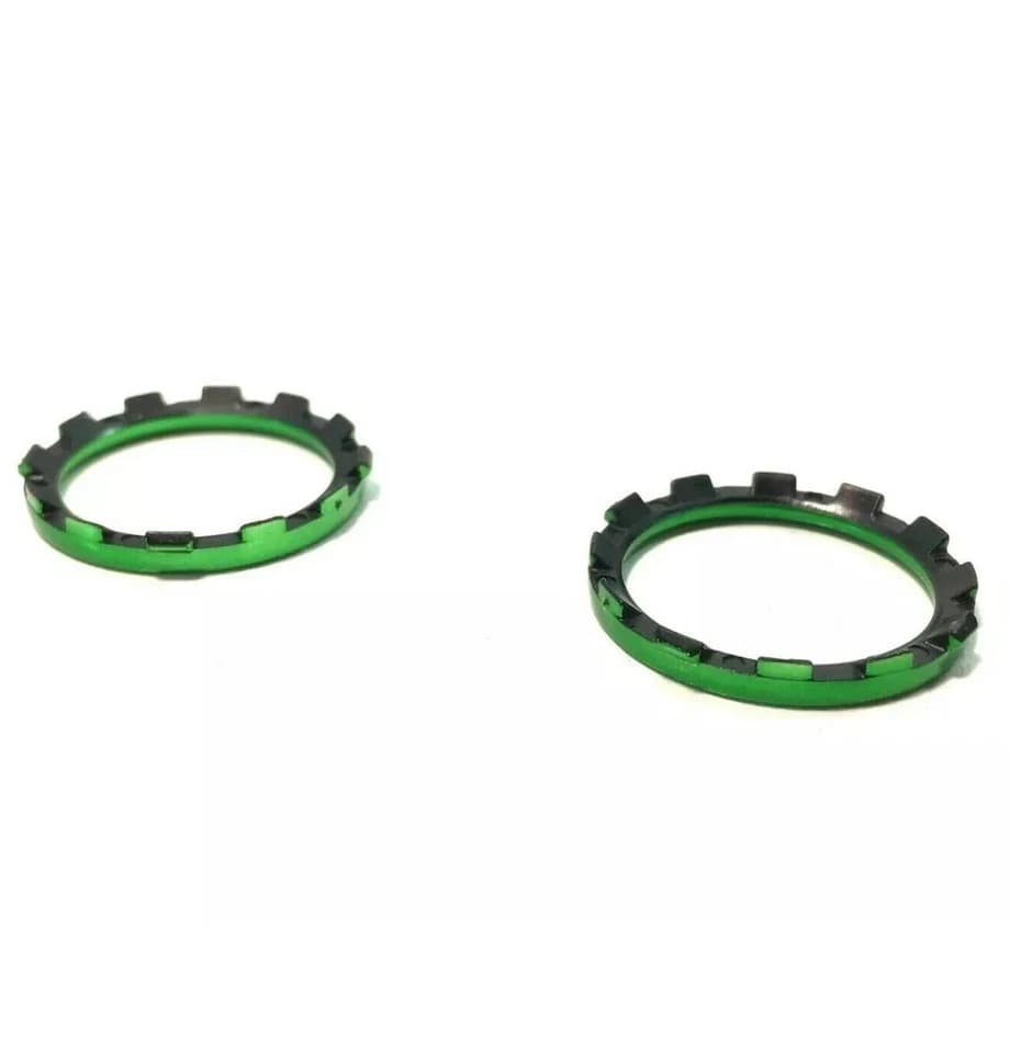 GENUINE PowerA GREEN THUMBSTICK RING COVERS for Fusion Pro XBox One Controller - Thumbnail 3