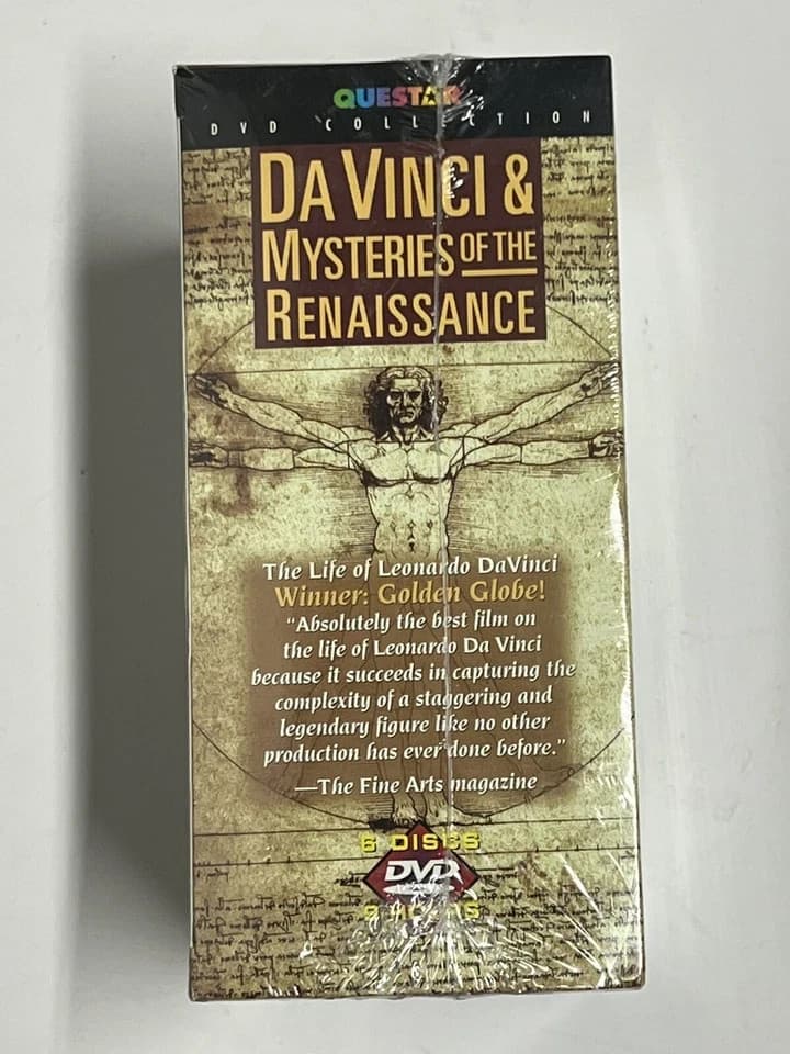 Da Vinci & Mysteries of the Renaissance (DVD 6-Disc Set) BRAND NEW & SEALED!!! - Thumbnail 4