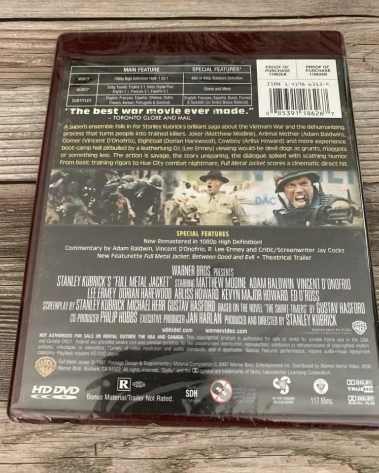 Full Metal Jacket (HD-DVD, 2007, Deluxe Edition) - Thumbnail 2
