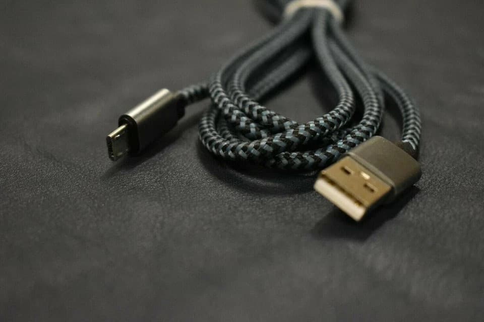 3 Pack 6ft Micro USB Cable Braided Android Fast Charger Samsung Galaxy LG HTC - Thumbnail 2