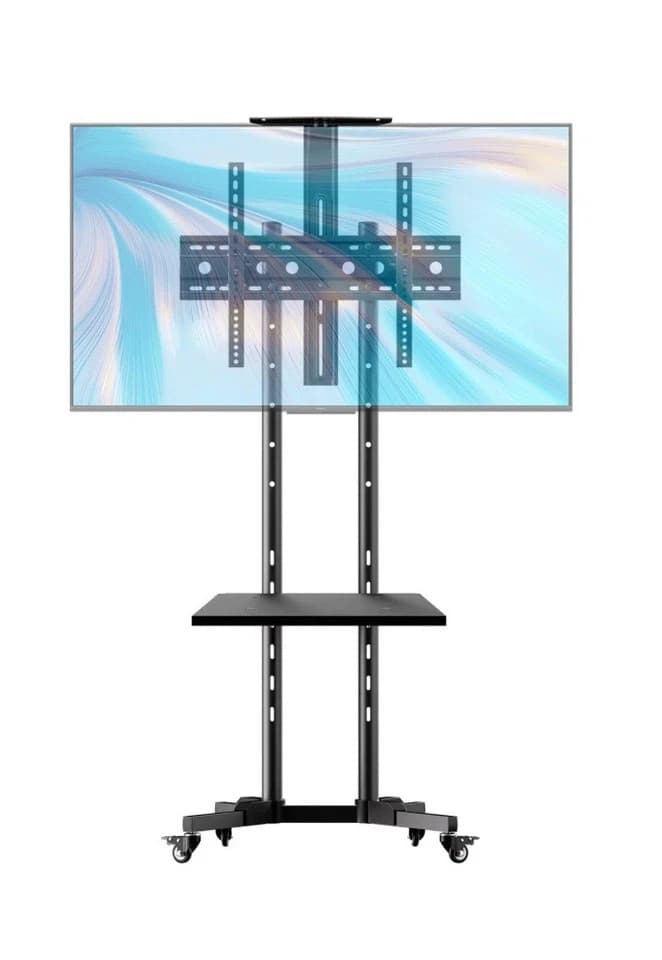 SYLVOX Rolling TV Stand Mobile TV Cart for 32-75 inch - Thumbnail 5