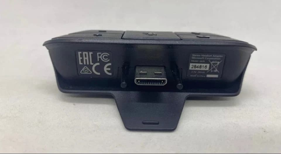 OEM Xbox One Stereo Headset Adapter Genuine Microsoft Brand New - Thumbnail 2