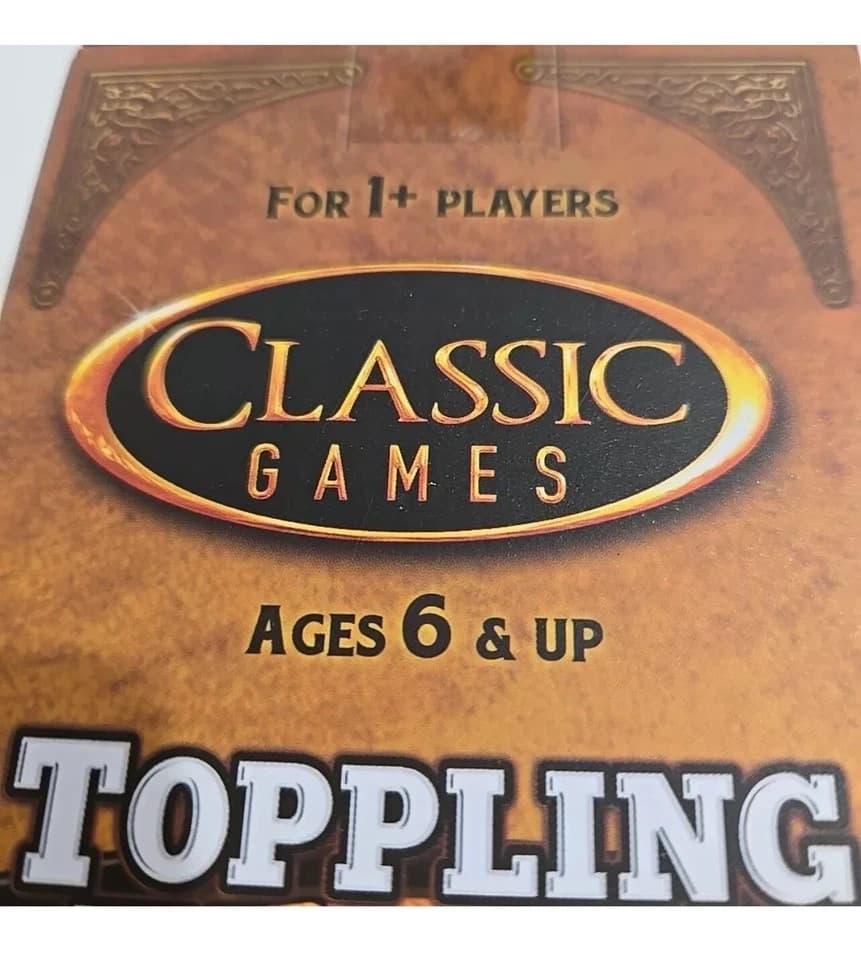 Strategy & Nerves Stacking Game, Toppling Timber 39 Solid Wood Pieces - Thumbnail 4