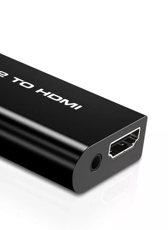 PS2 to HDMI Video Converter Adapter with 3.5mm Audio Output for HDTV Monitor US - Thumbnail 5