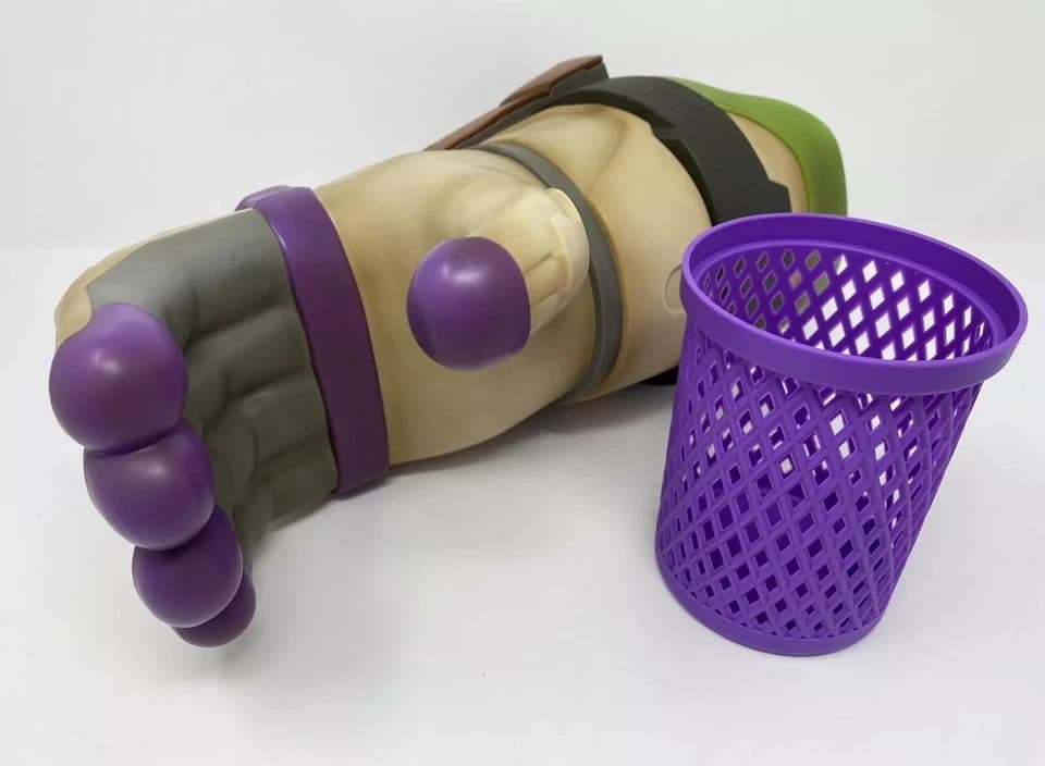 Disney Parks Buzz Lightyear Gauntlet 2022 Disneyland Cup Drink Holder New Light - Thumbnail 3