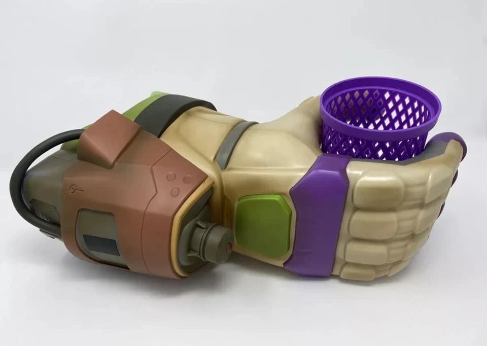 Disney Parks Buzz Lightyear Gauntlet 2022 Disneyland Cup Drink Holder New Light - Thumbnail 4