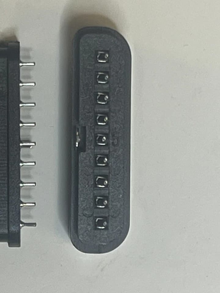 Conector Male Compatible for Command Console sony Play Station 2 Port 180º - Thumbnail 2