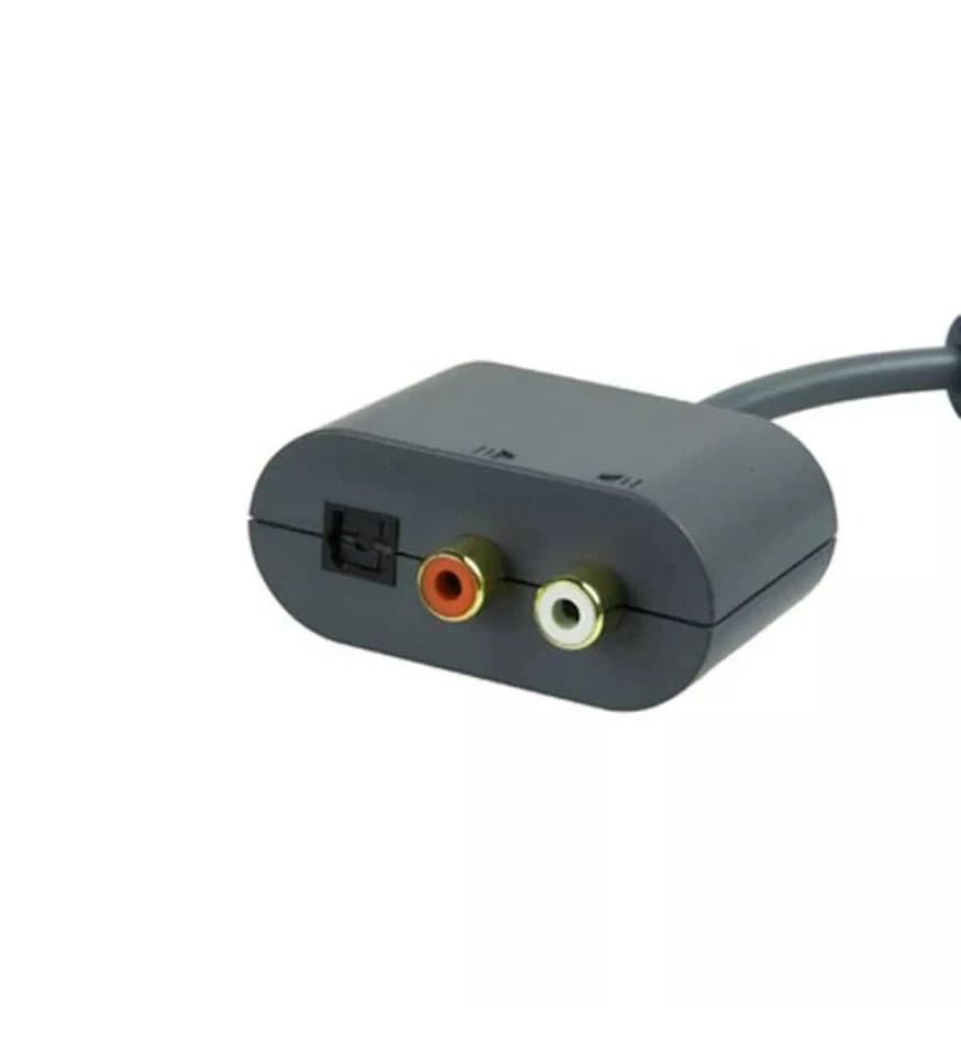 Optical RCA Audio Adapter Convertor Cable Cord Compatible For Microsoft 3E - Thumbnail 3