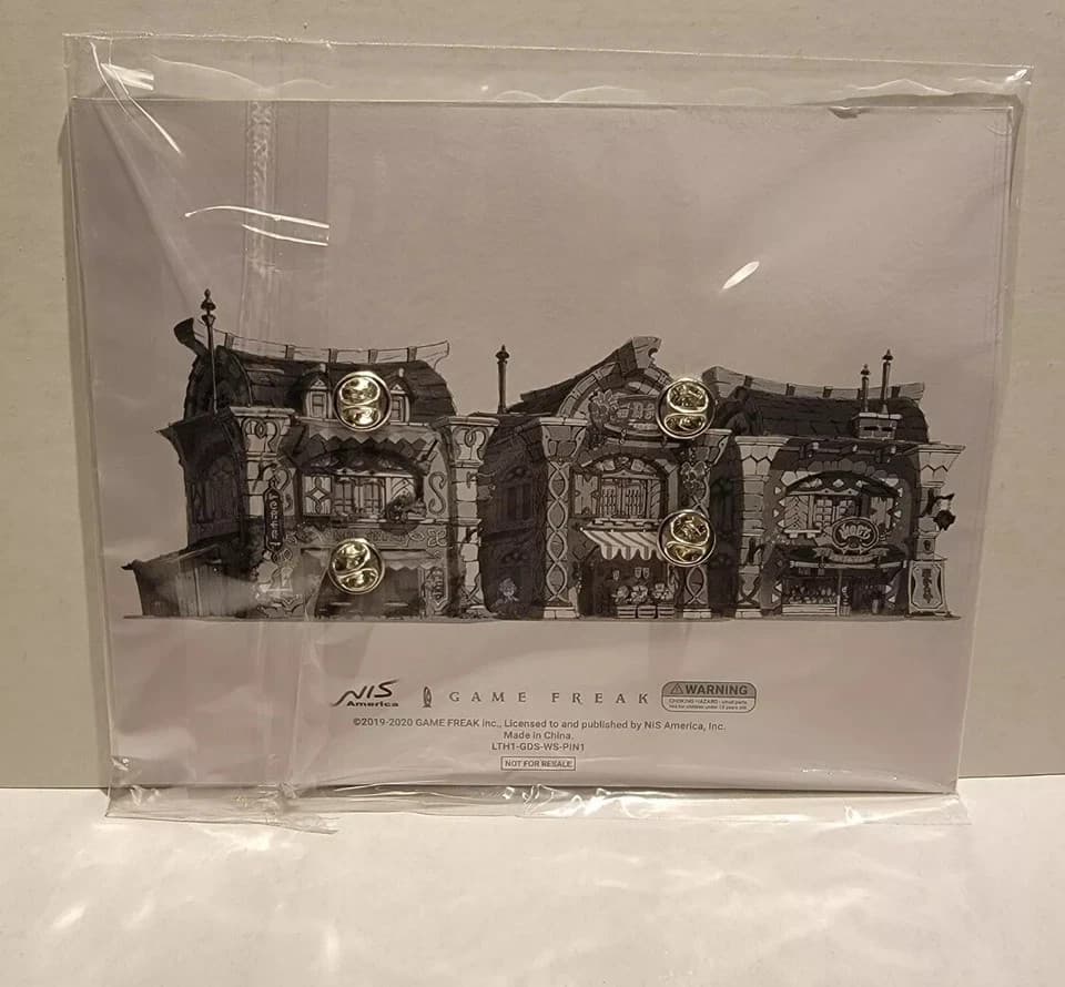 Little Town Hero Nintendo Switch Defender Duo Lapel Pin Set - Thumbnail 3