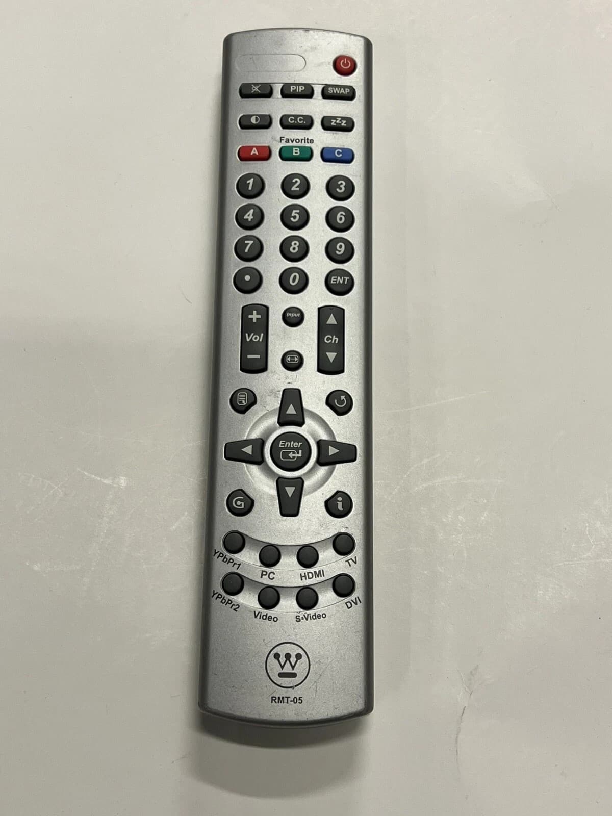Genuine WESTINGHOUSE RMT-05 TV Remote Control OEM Replacement for Select Models
