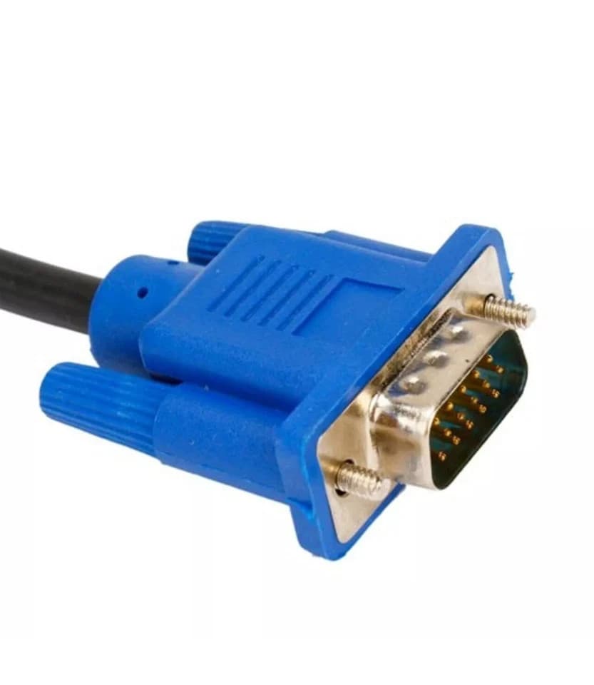 5ft Premium HD15 Male to Male SVGA VGA Video Monitor Cable w/ Ferrite Core cord - Thumbnail 2