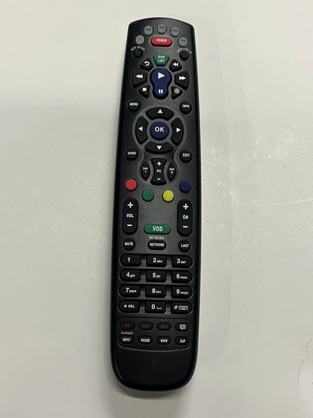 Genuine ADB 66950BA0-009-R OEM TV STB Remote Control - Replacement Tested