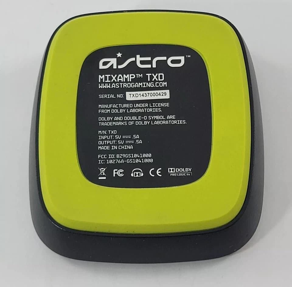 Astro Gaming MixAmp TXD for Astro A50 Headsets, S/N TXD1252003250 - Thumbnail 4