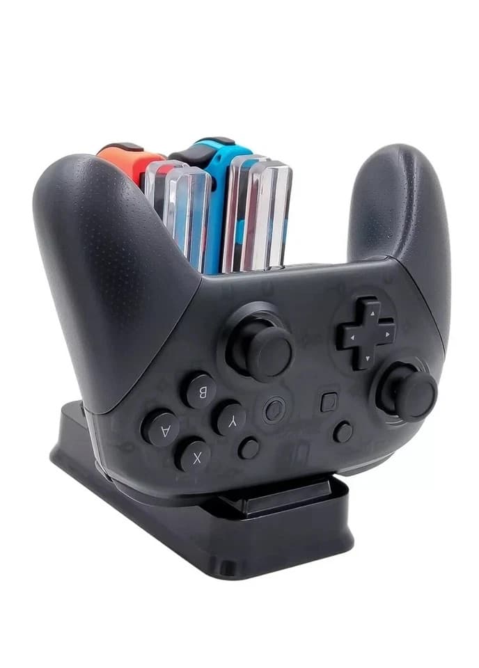 Controller Charger Dock For Switch Joy-Con And Pro Controller Charging - Thumbnail 3