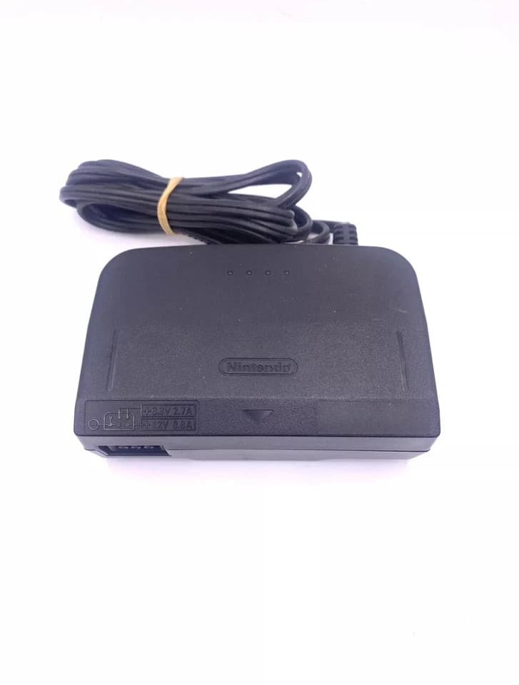 Official Nintendo 64 Power Supply AC Adapter N64 Original Power Adapter OEM 100V - Thumbnail 4