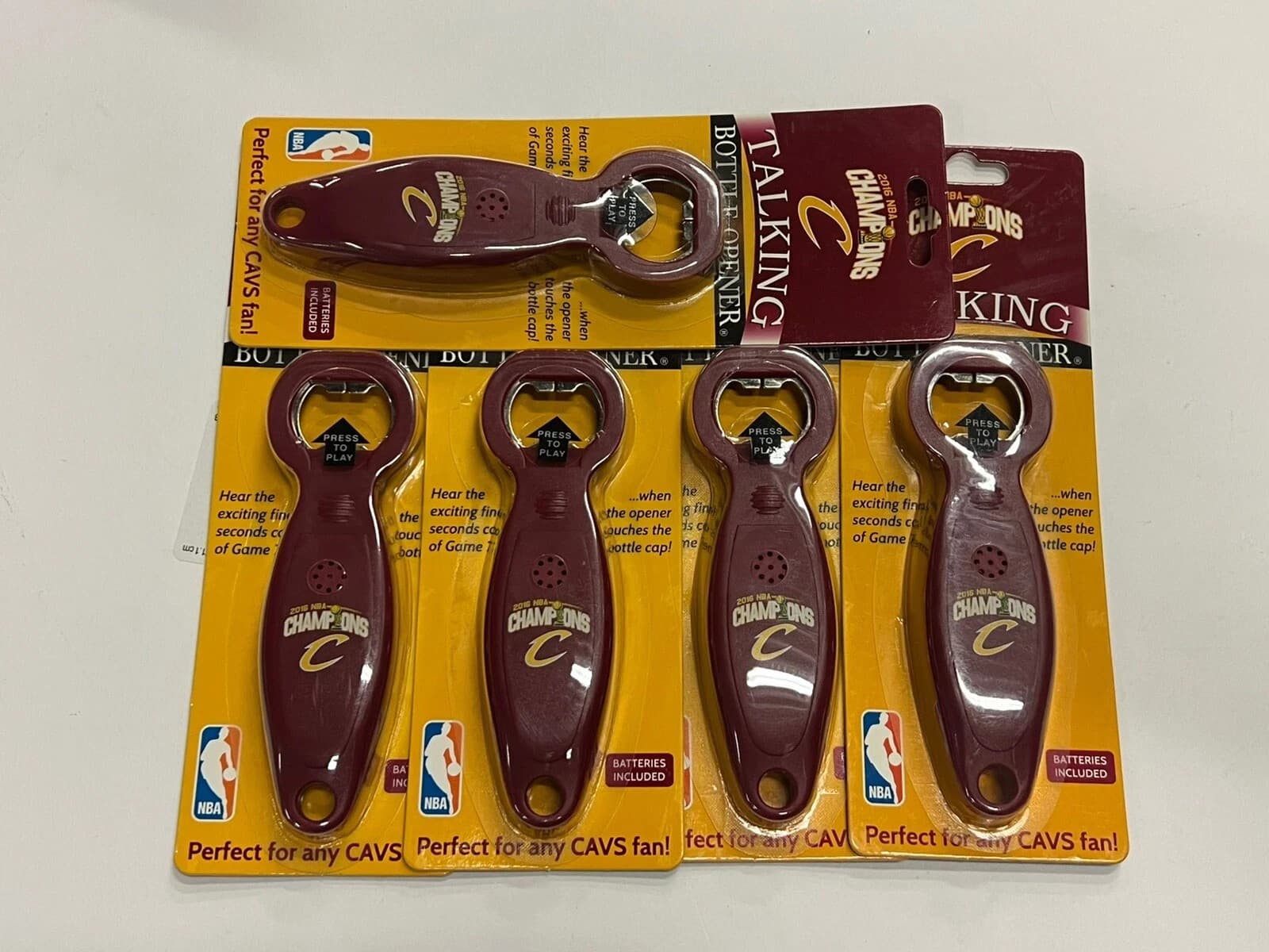 X 5 Bottle Opener Champions Talking