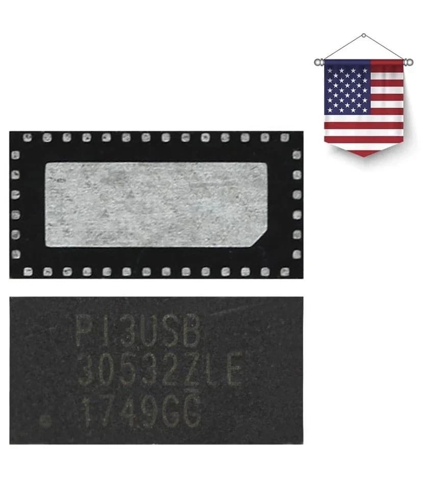 PI3USB for Switch Repair Pericom Video Audio IC Chip Diode PI3USB30532ZLE P13USB - Thumbnail 2