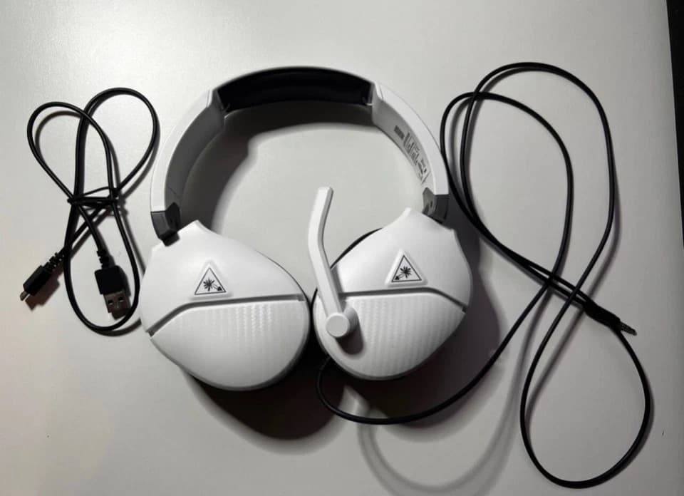 Turtle Beach Recon 200 Gaming Headset - White for Xbox One Ps4 Nintendo Switch