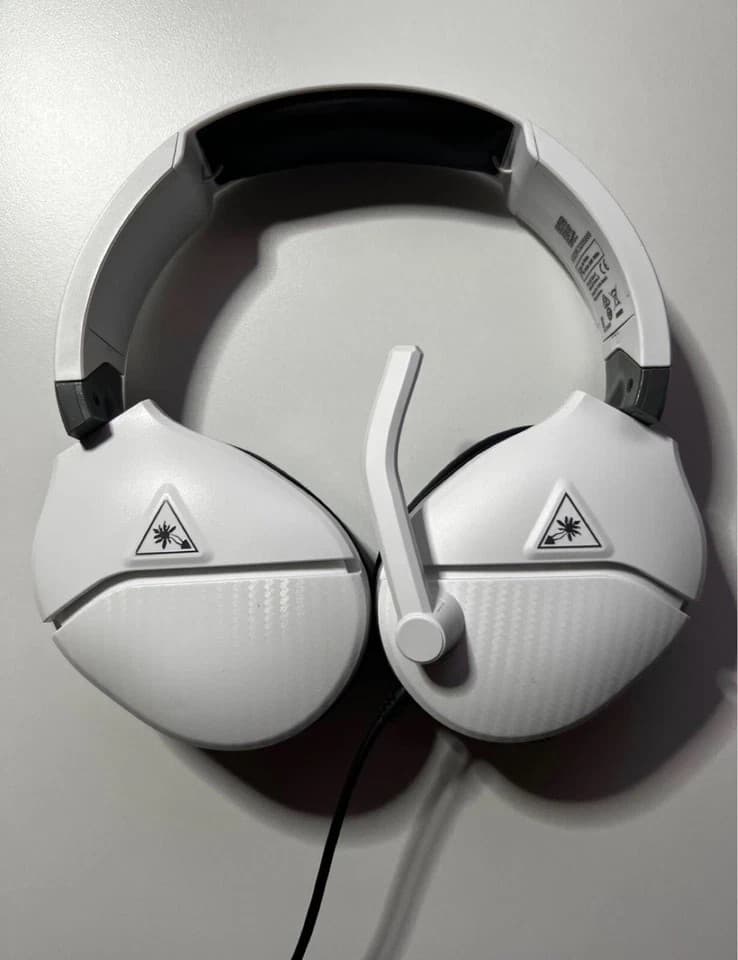 Turtle Beach Recon 200 Gaming Headset - White for Xbox One Ps4 Nintendo Switch - Thumbnail 5