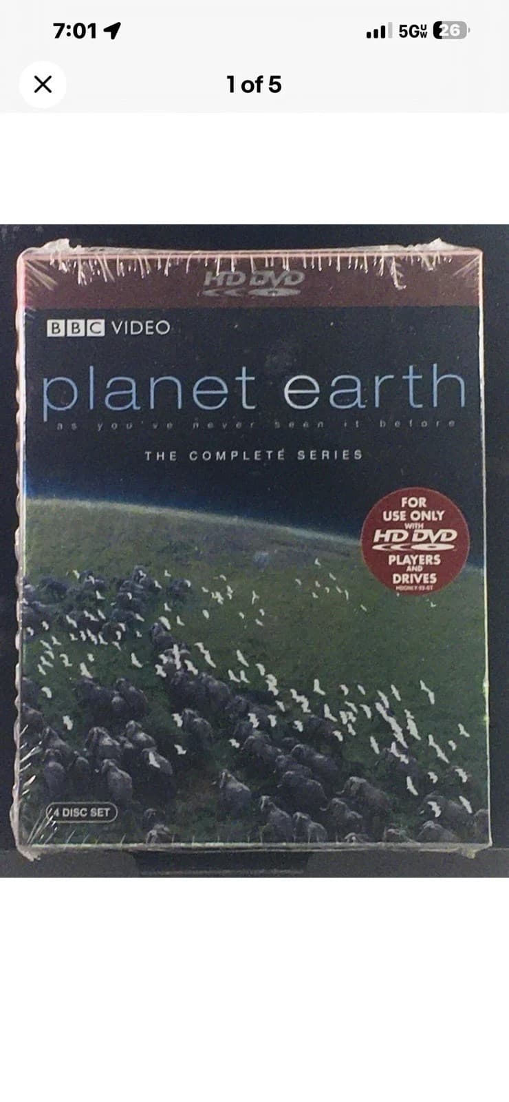 Planet Earth ~ The Complete Series (4-disc HD DVD 2007 WS) NR BBCTV Documentary - Thumbnail 5